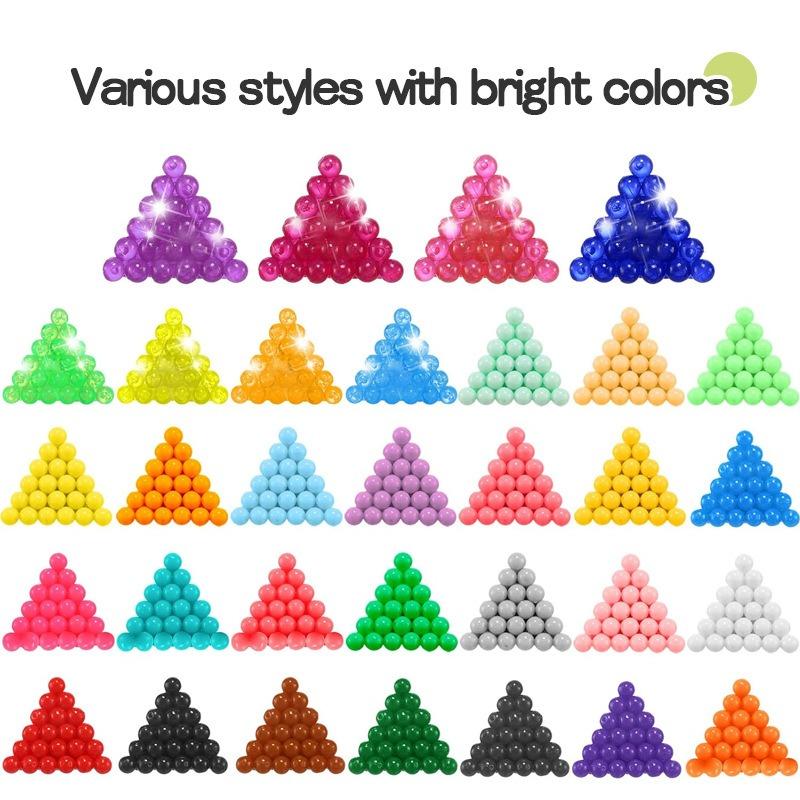 Water Spray Magic Beads DIY Craft Set For Kids, No-Iron Sticky Beads Assembly Kit, Creative Educational Toy For Intellectual Development And Hands-On Ability Training