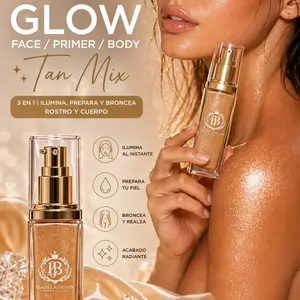 GLOW TAN MIX / Primer , Glow & Tan