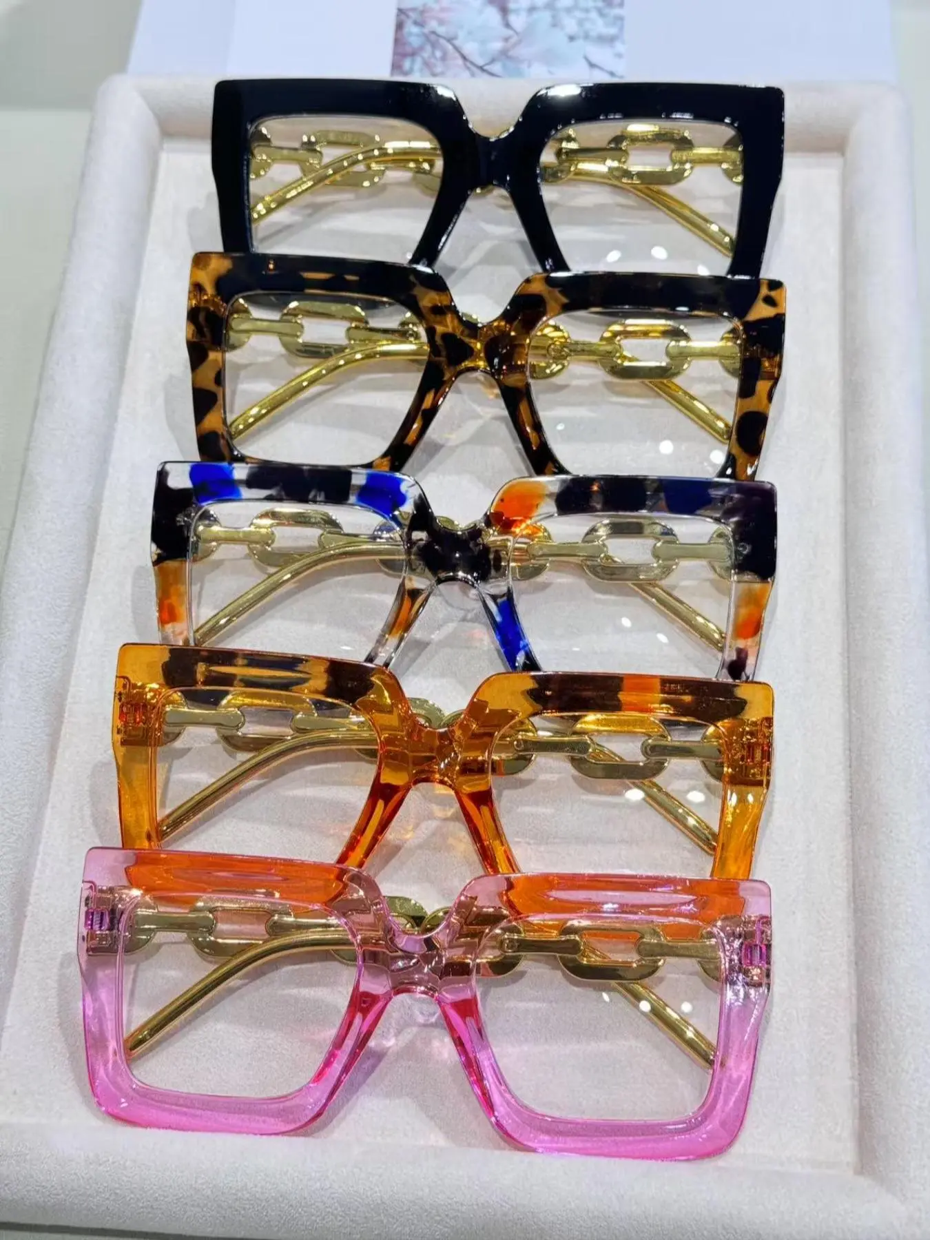 Vintage Trendy Tortoiseshell Eyeglasses, Fashionable Eyeglasses for Women, Fashion Eyeglasses for Work, Daily Clothing Decor, Perfect for Student Daily Use, Fashionable Frames Glasses