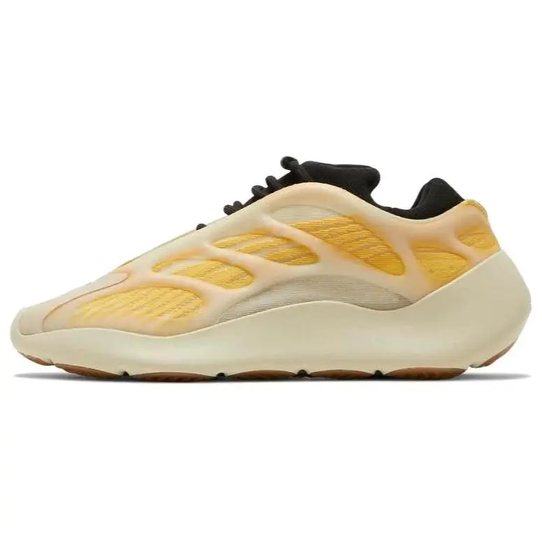 Unisex Adidas Yeezy 700 V3 'Mono Safflower' Limited Edition Sports Sneakers - Neutral Solid Unique Design, Boost Cushioning, Casual Wear, US Sizes 6-13 (US M 6 Included)