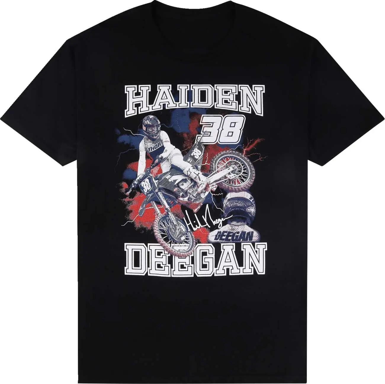 Haiden Deegan 38 Retro Motocross Graphic T-Shirt Sweatshirt Hoodie