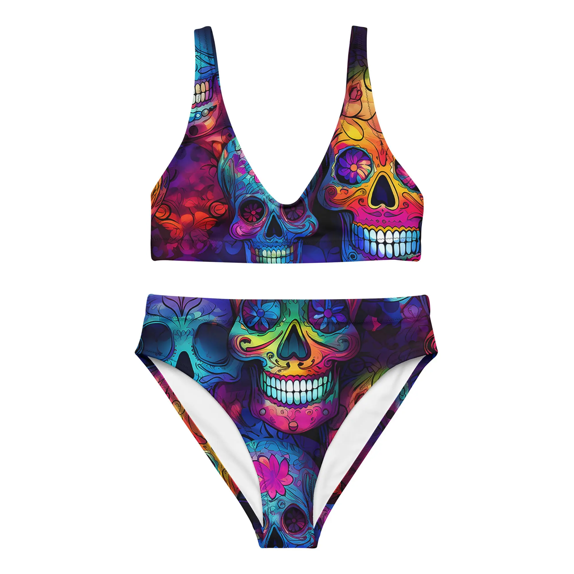 Skull Explosion Bikini