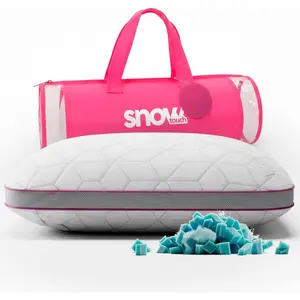SnowTouch(R) Adjustable Pllow,  Support,  Sze Bed Pllows for ng, Gel  Cut Memory  for Sde ers