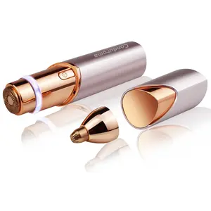 Facial Hair Remover for Women, Electric Face Razor with LED Light, Face Shaver for Women, Lady Face Electric Razor for Lip, Chin, Peach Fuzz, Cordless Portable Shaver