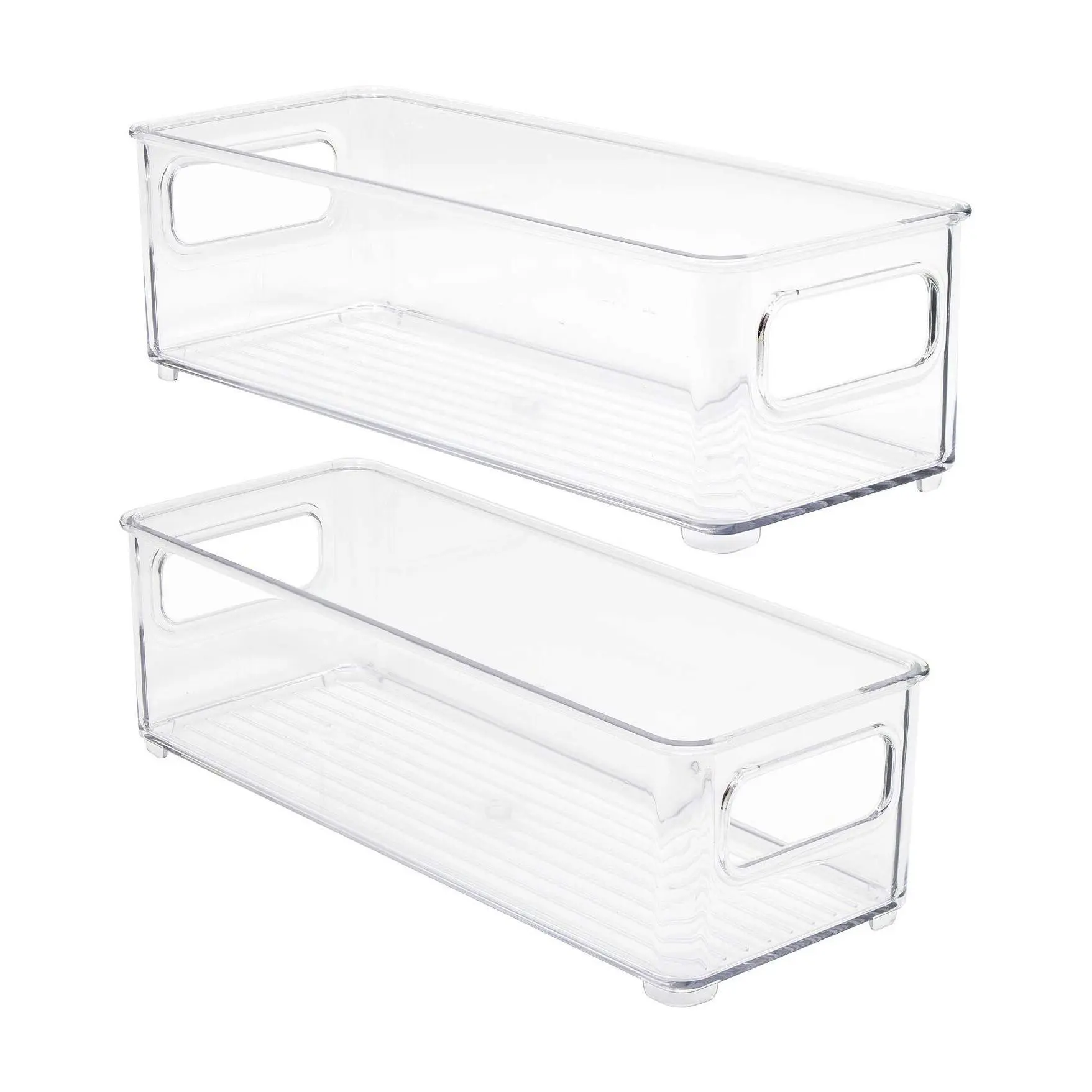 Sorbus Stackable Narrow Refrigerator OrganizerBins - (2 Pack) Sorbus Stackable Narrow Refrigerator OrganizerBins - (2 Pack)
