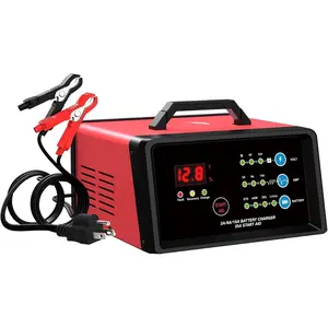 Charger: 2/8/15A  Chargers 6V/12V Boat  Chargers with Engine Start, Metal Shell, Winter Mode, Suitable for AGM, EFB,AGM, Lead Acid, Lithium (LiFePO4)