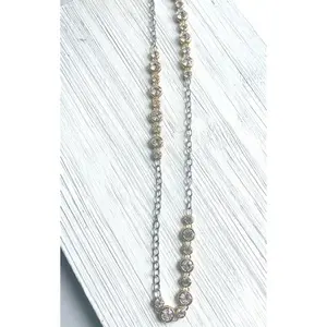 Two-Tone Crystal Layering Chain