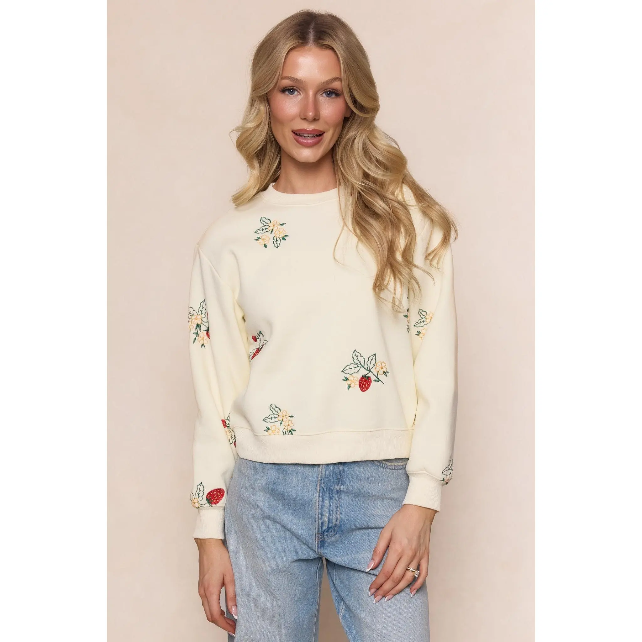 Sabina Sweatshirt in Cream
