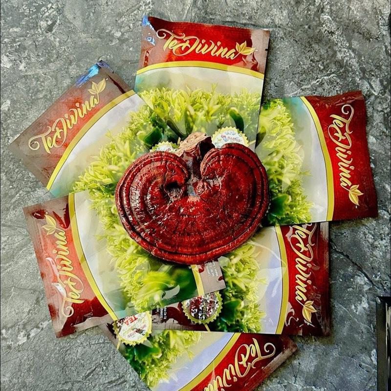 Te Divina Original Buy 4 Get 2 Free Herbal Tea Fruit Beverage 1 Sachet Caffeine-Free with Reishi & Chaga for Detoxification & Digestive Health - Drink Natural