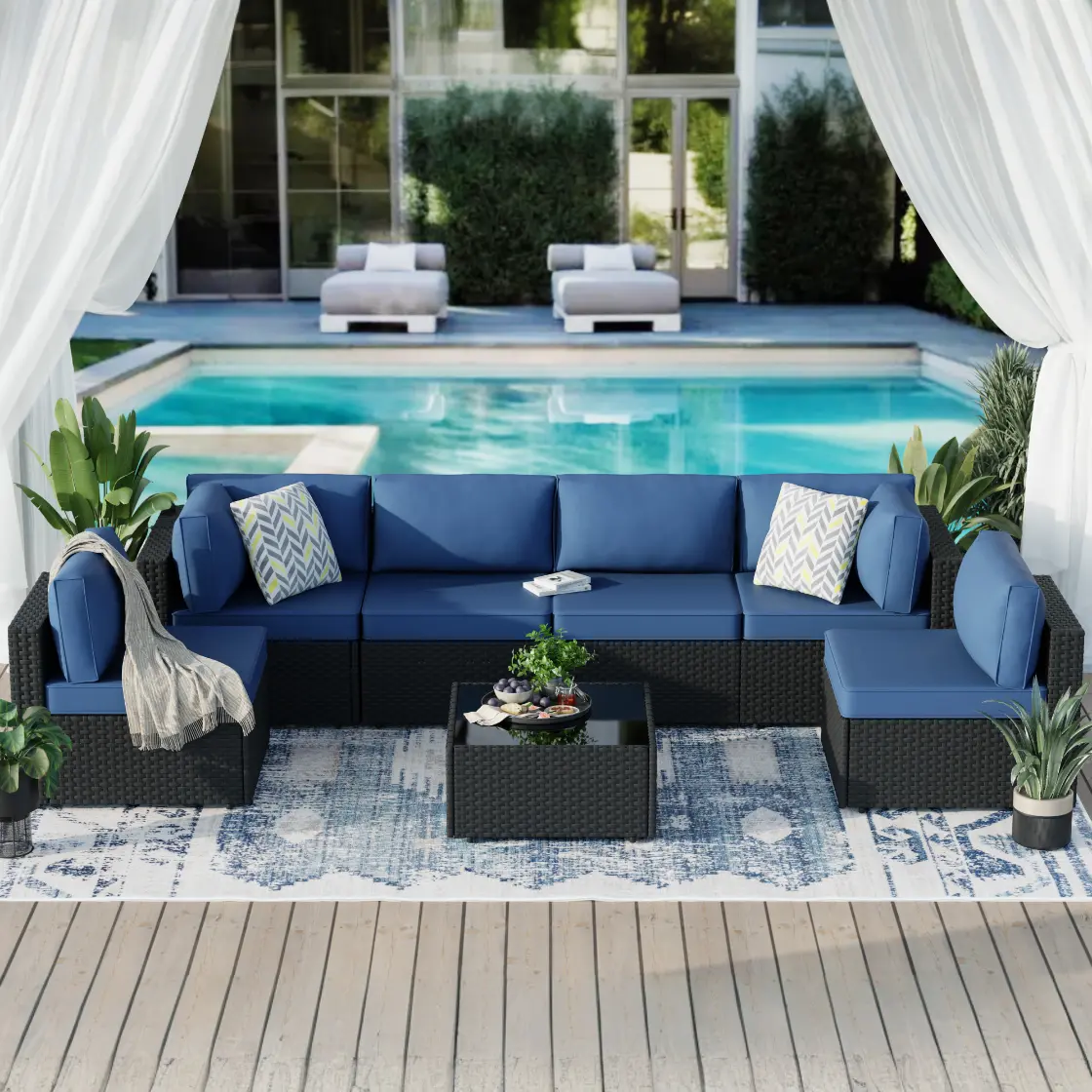 Black Base-Aegean Blue