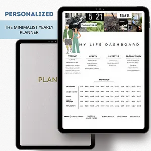 Daily Planner Light Grey