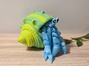Blue green Hermit Crab
