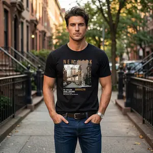 Men's 100% Cotton Short-Sleeve Round Neck King Chess Piece Graphic T-Shirt - Soft, Stylish Casual Summer Streetwear for Daily Wear, Jeans Pairing, Shortsleeve