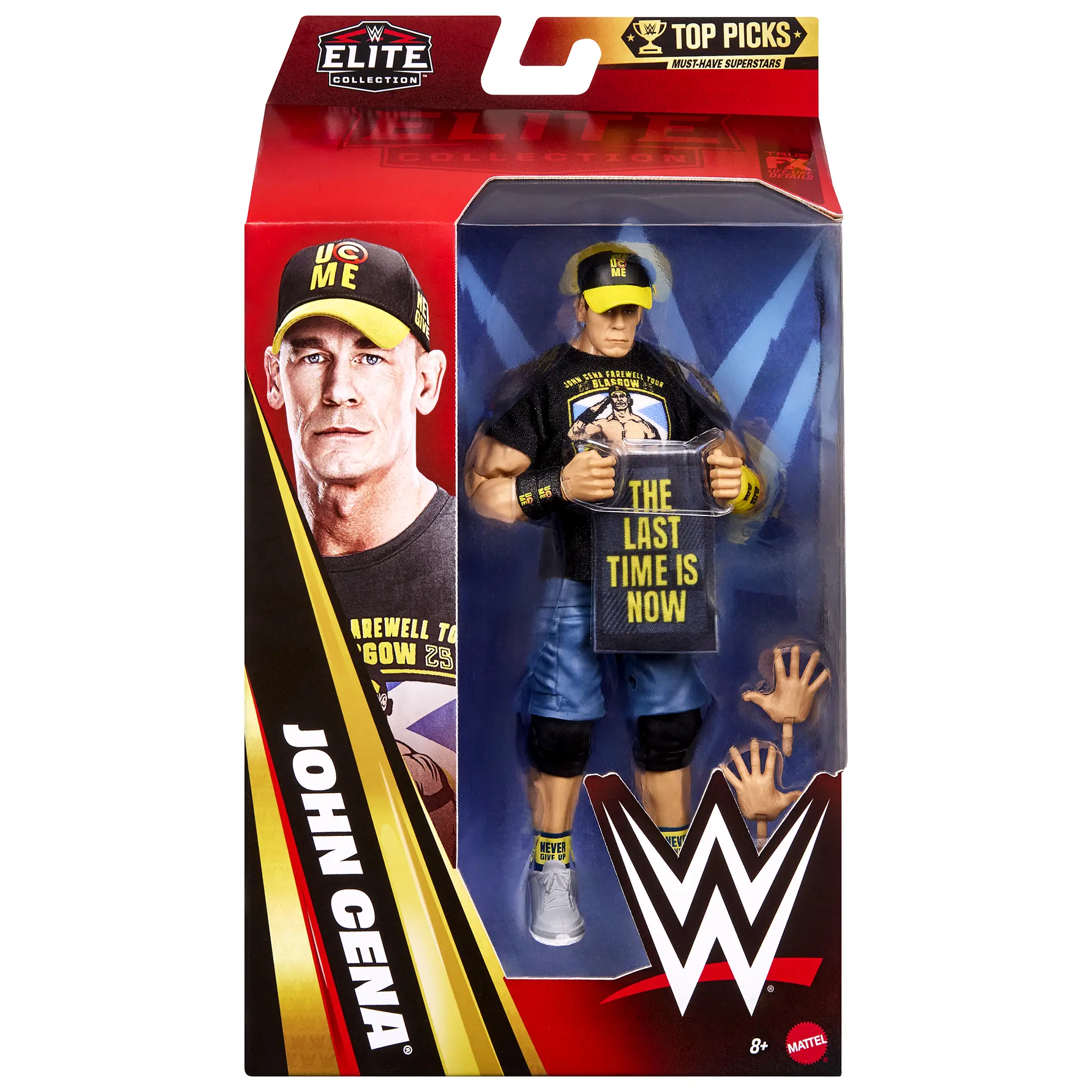 John Cena (Blue & Yellow) - WWE Elite Top Picks 2026 (Wave 3) Mattel WWE Toy Wrestling Action Figure