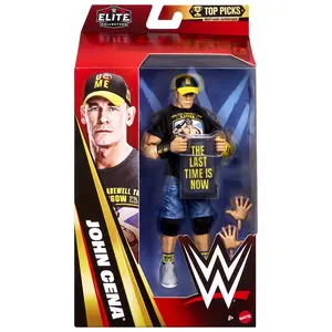 John Cena (Blue & Yellow) - WWE Elite Top Picks 2026 (Wave 3) Mattel WWE Toy Wrestling Action Figure