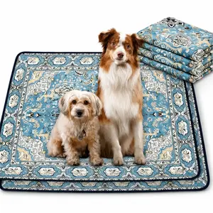 Reusable Dog Pads, Puppy Pads, Puppy Pee Pads | Super Absorbent & Anti-Slip & Easy Cleaning | Washable in Machine or by Hand | Keeps Floors Clean & Dry | Perfect for Puppies & All Dog Sizes