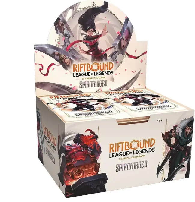 Riftbound League of Legends Spiritforged TCG Booster Box