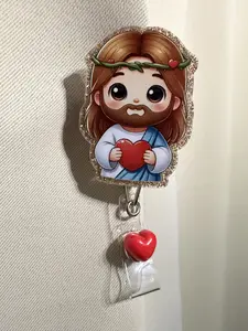 Jesus Retractable Badge Reel