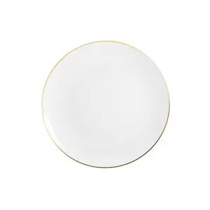 8 In. Classic Gold Design Plates | 10 Count