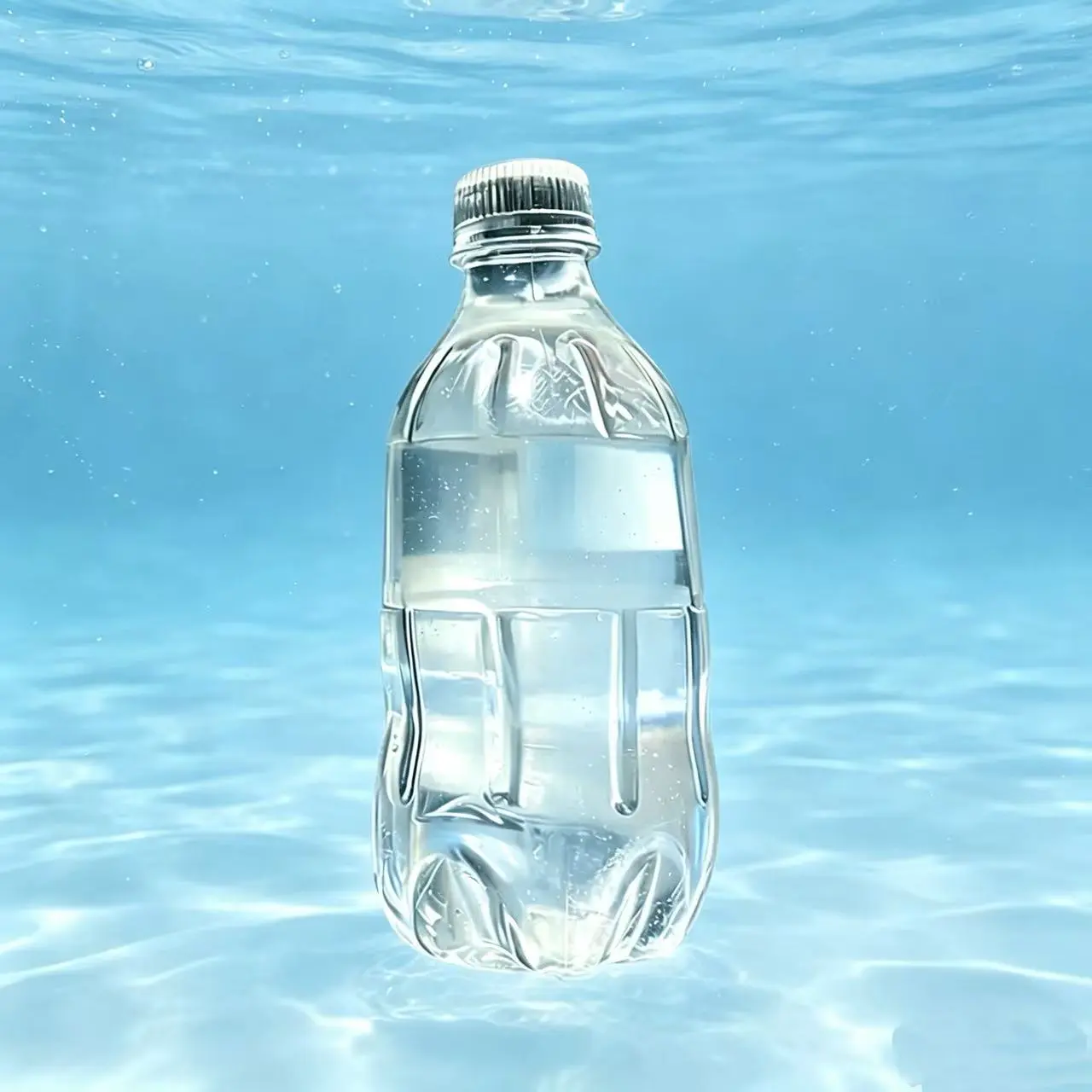 Slow Rebound Water Bottle Squishy Toy, Clear Transparent TPR Stress Relief Squeeze Fidget Toy, Deformable Slow Recovery Hand Sensory Toy