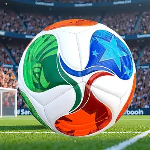 2026 North America Mexico Cup Soccer Ball, Pre-Season Training Camp PVC Stitched Football (single Ball), Football Balls, Sports Equipment