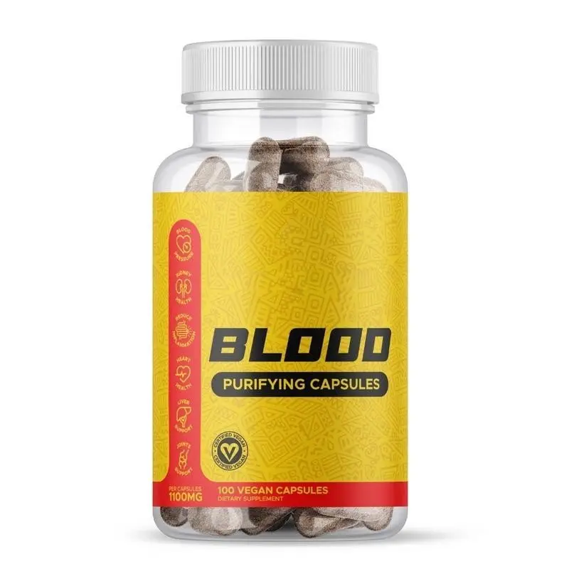 Natural Roots Blood Purifying Wellness Supp Capsules - Bottle of 60, Circulation Boost Support, Daily Vitality, Prop 65 Safe Natural Health Supplement