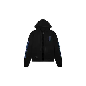 Thermal Letter Zip Up "Blue" CHRM0149