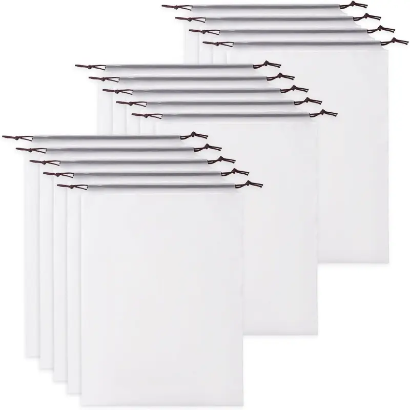 14 drawstring bags 30 x 40cm