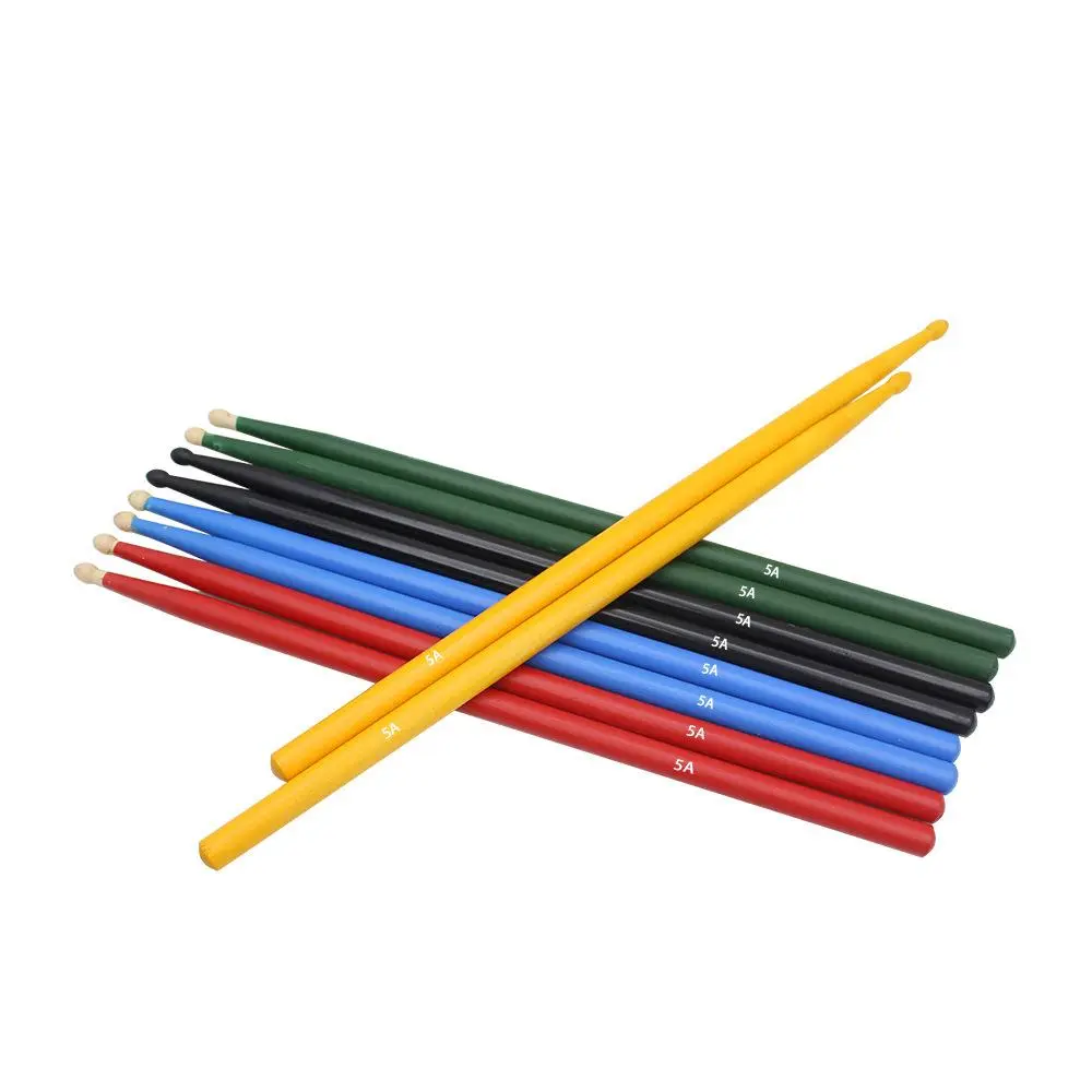 5A Maple Wood Drum Stick, 1 Pair Jazz Drum Stick, Drum Hammer, Music Accessories for Teenager & Adults Beginners