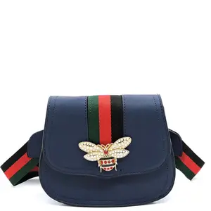 Women's Queen Bee Crossbody Purse with Adjustable Strap