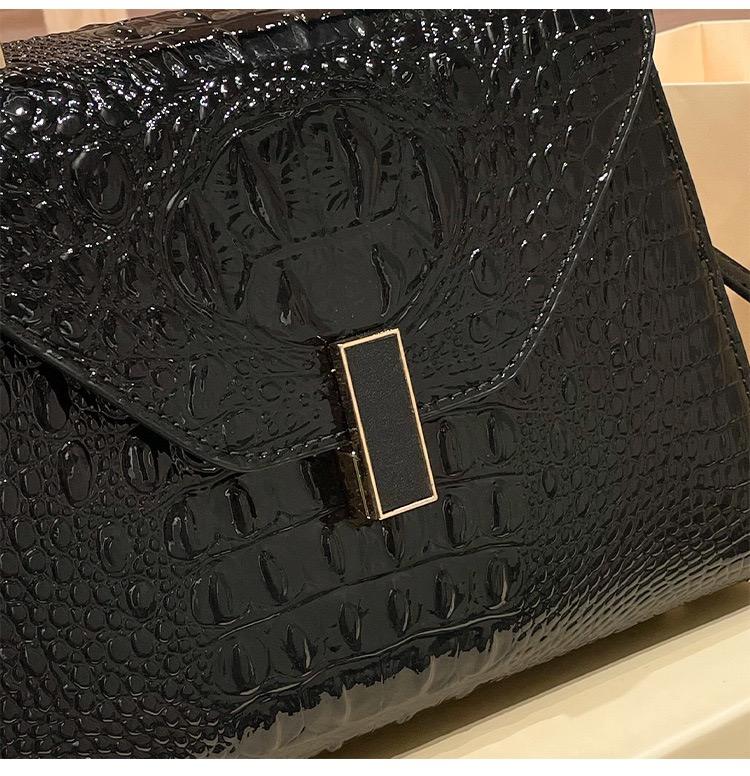 【Final Sale】Genuine Top-Grain Leather Kelly Handbag Elegant Handheld Shoulder & Crossbody with Detachable Strap for Everyday Use 10.2" L x 4.7" W x 7.9" H