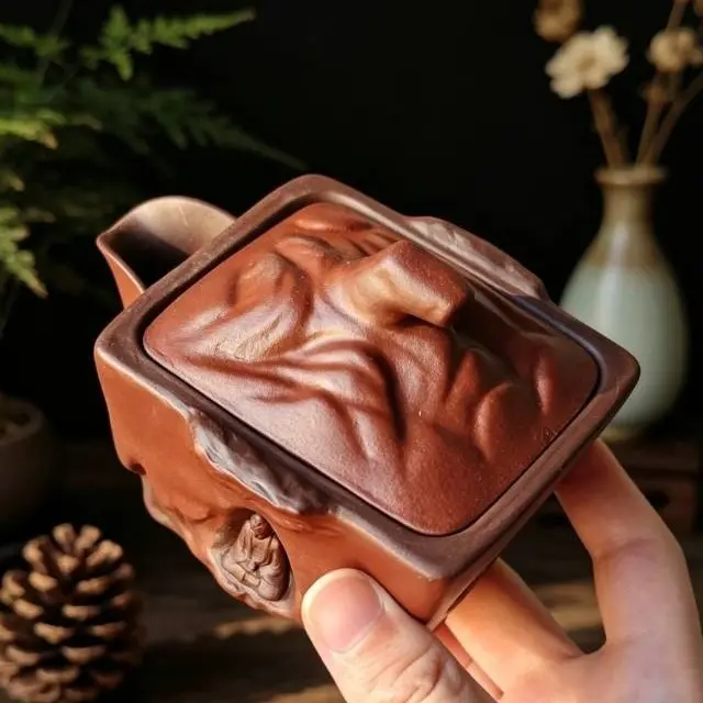Product Introduction: Zen Cave Buddha Zisha Teapot