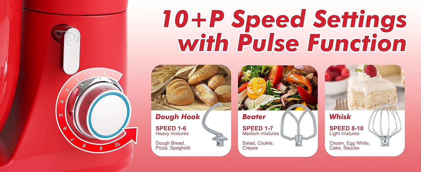 Kitchen in the Box 3.5QT Compact Stand Mixer with 2 Bowls, 10-Speed Tilt-Head Kitchen Electric Mixer for Baking, Dough, Cooking Kitchen in the Box 3.5QT Compact Stand Mixer with 2 Bowls, 10-Speed Tilt-Head Kitchen Electric Mixer for Baking, Dough, Cooking