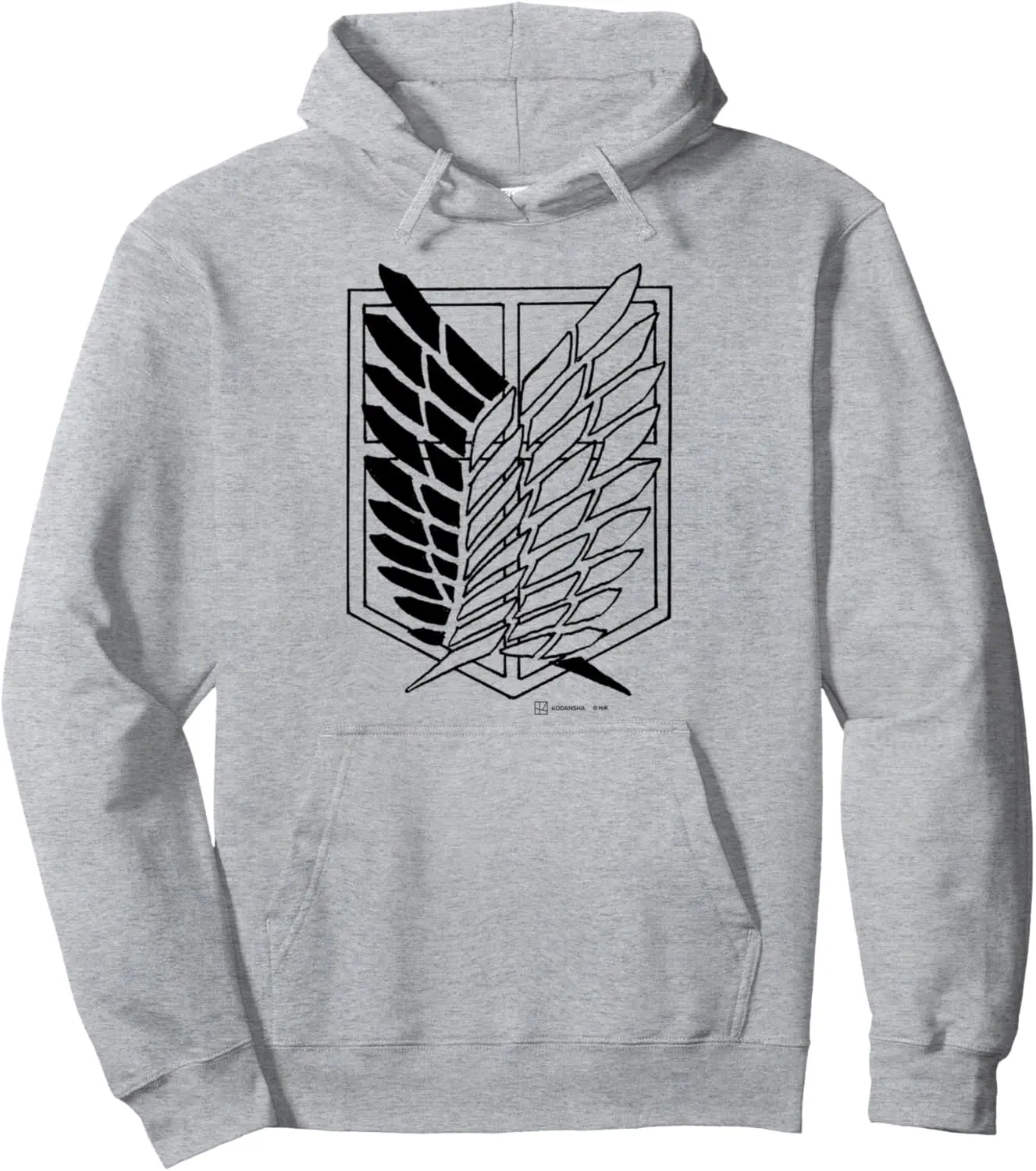 Attack on Titan Scout Regiment Survey Corps Logo Pullover Hoodie