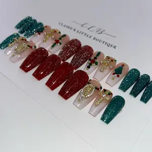 Claire's Little Boutique Especial Nail Art Collection. Comes in Medium Coffin Press On Nails Collection by Claire's Little Boutique
