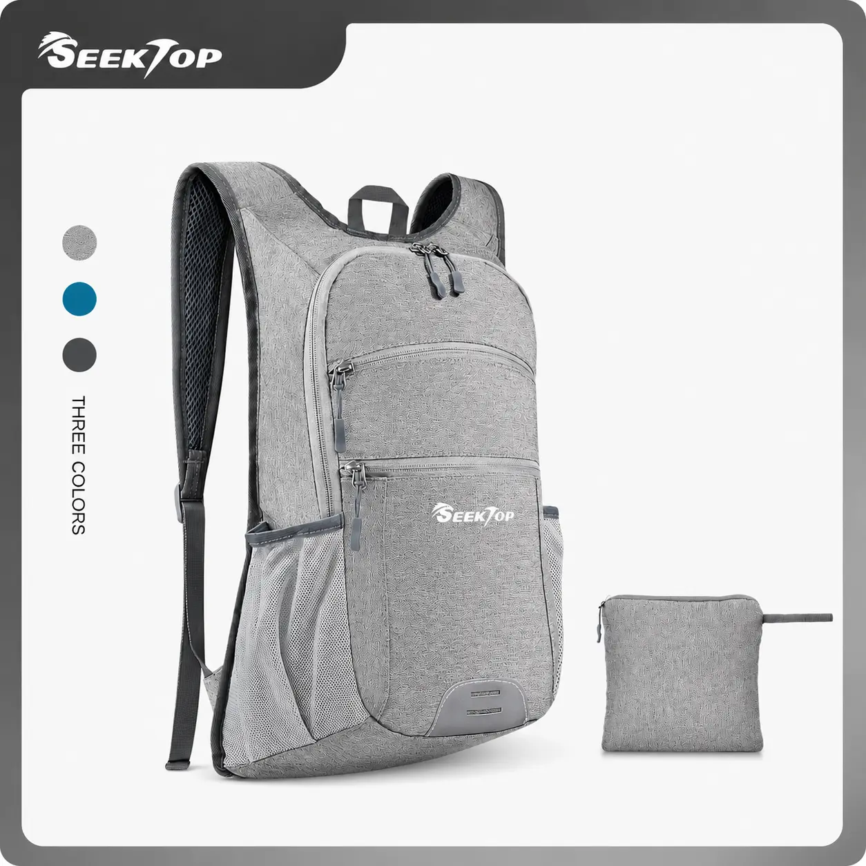 Seektop 20L Hiking Backpack - Ultra-Lightweight, Light for Hiking, Multi Purpose Rucksack, Hiking Trekking Rucksack for Men & Women, Travel & Camping Use