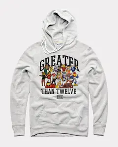 Retro Big 12 Conference Mascot Family Hoodie & Sweatshirt - College Sports Fan Apparel, Cool Game Day Outfit, Gifts for All, for Fans, Trending Us Streetwear, Viral on Tiktok Long Sleeve