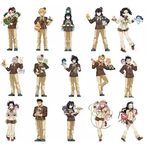 DEMON 2026 Valentine's Day Ver. Rengoku Kyoujurou Acg Stand Giyu Figure Double Insertion Acrylic Stand Genya Standing Plate Toys