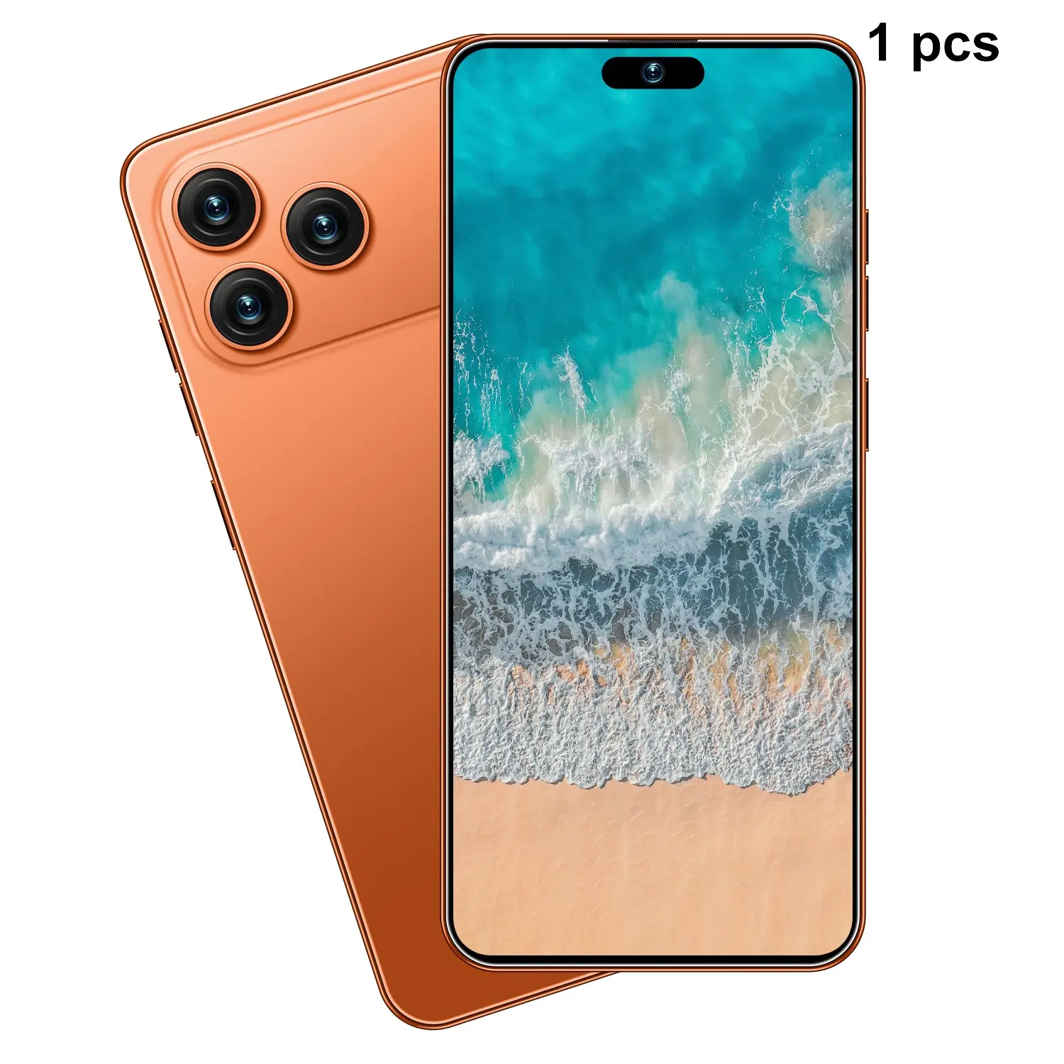 6.93 Inch Large Screen Pro Mobile Smartphone, 5000mah Battery, 6+64GB Memory, Dual Rear Camera, Android 12, 4g Dual Sim, HD Display