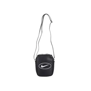 Supreme Nike Leather Shoulder Bag Black by StockX