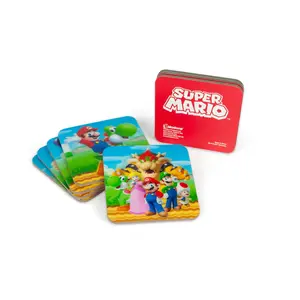 Nintendo Super Mario Bros. 4-Piece Stackable 3D Coaster Set