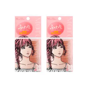 MOTONZEN M Size Single-Sided Mesh Cosmetic Eyelid Tape Pack - 144 Pcs Daily Makeup Multi-Pack, Natural Invisible Double Eyelid Stickers for Hooded Eyes