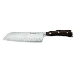Ikon 7" Hollow Edge Santoku