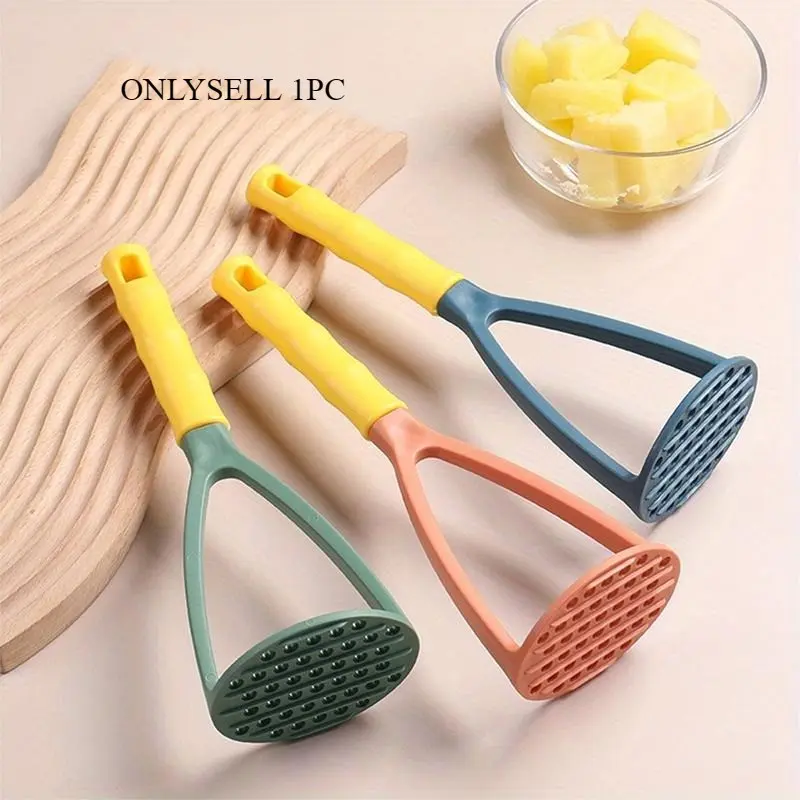 1pc Pressed Potato Masher Ricer Puree Juice Maker Potato Pusher Smooth Mashed Potatoes Crusher Fruit Tools Kitchen
