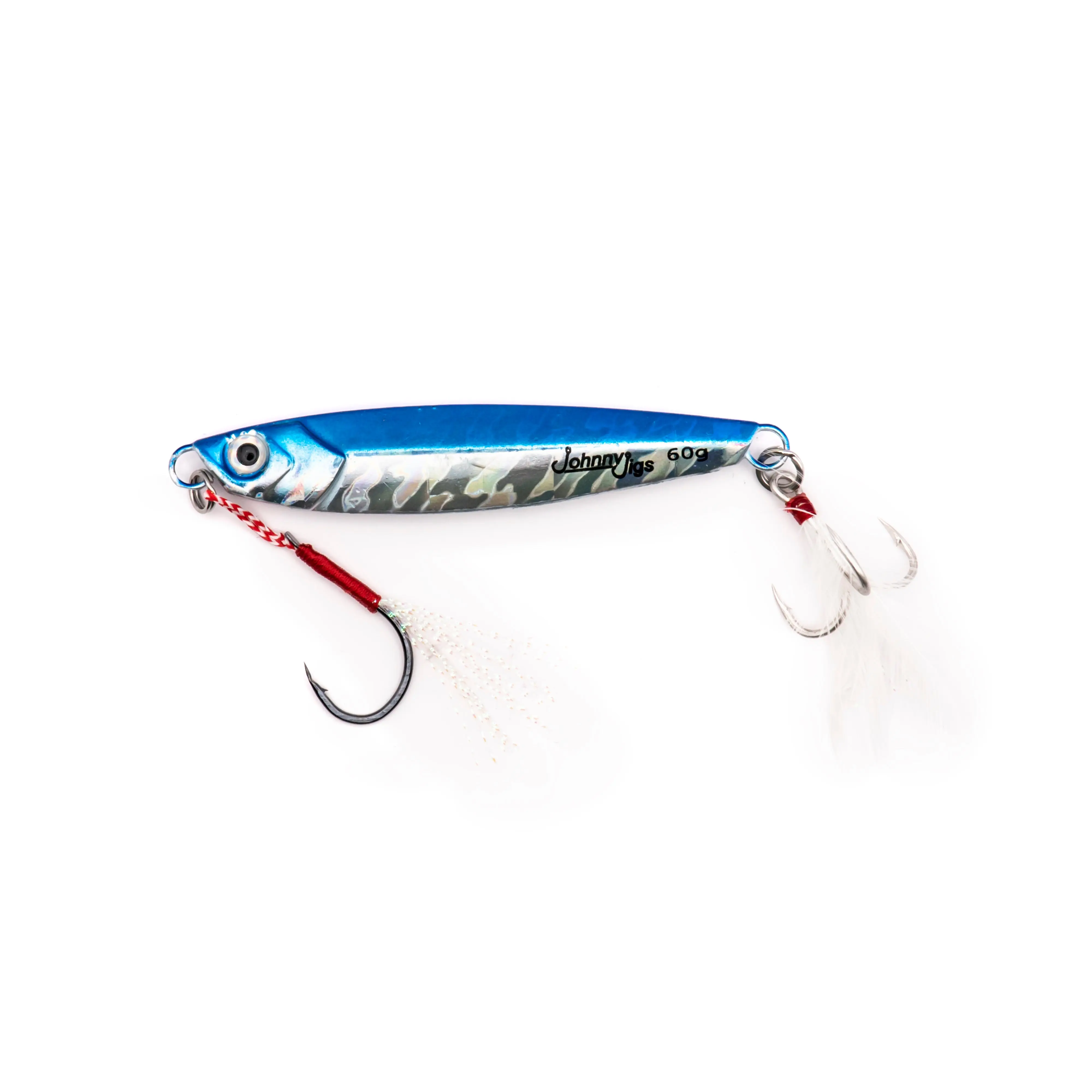 Johnny Jigs® Long Casting Jig - Blue/Silver