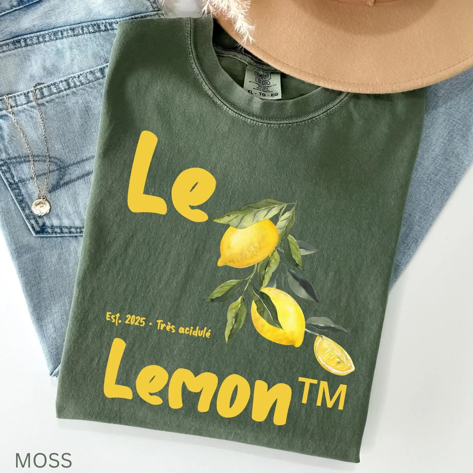 Vintage Lemon Shirt with French Saying, Funny Summer Fruit Tee, Aesthetic Retro Graphic Shirt, Cottagecore T-Shirt, lemon Art drawing tshirt