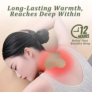 Neck Patches, Heat Patches for Neck, Knee, Back, Shoulder, Ankle, Natural Herbs Patches, Long Lasting and Fast Acting for Muscle, UP To 12 Hours 10 Count