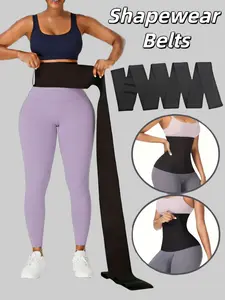 Shapewear Belts For Women, Columbian Waist Cincher, Triple Wrap for Tummy Control Waist Trainer, Corset Waist Shaper, Corset Waist Shaping with Velcro Adjustable Fit, Suitable For Daily Wear Or Gym