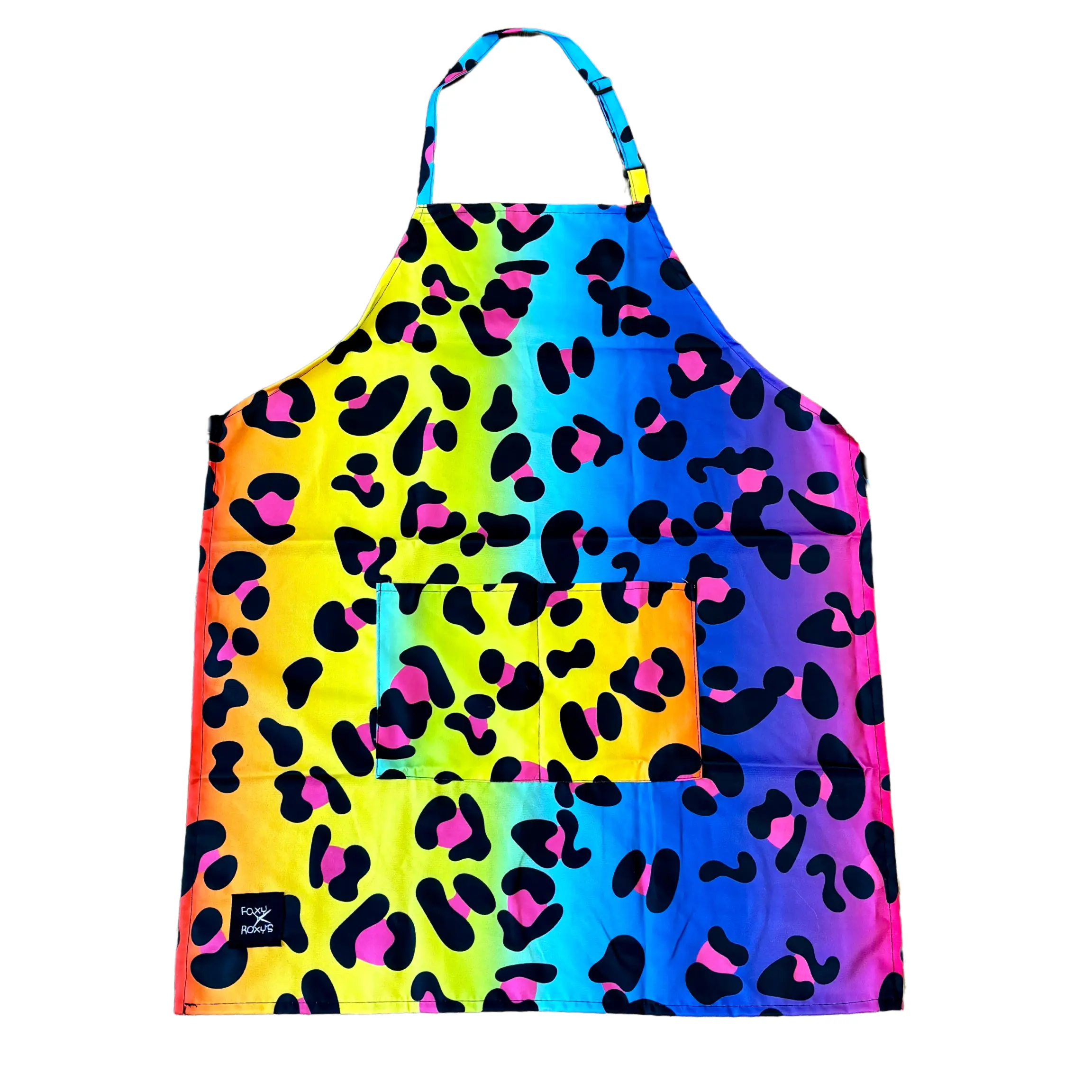 Neon Leopard Apron