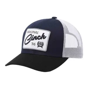 Cinch Unisex Navy Mesh Back Snapback Hats